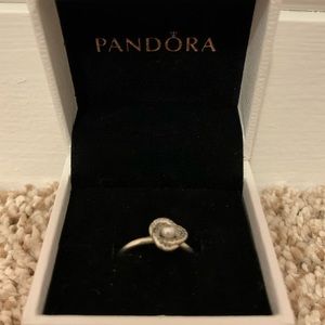 Pandora Luminous Love Knot Ring